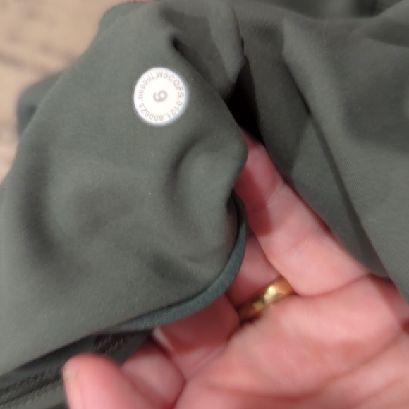 Lululemon Invigorate High-Rise Tight 25" Algae Green - Picture 7 of 10